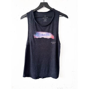 Coachella 2018 Black Tank Top Women's Size S